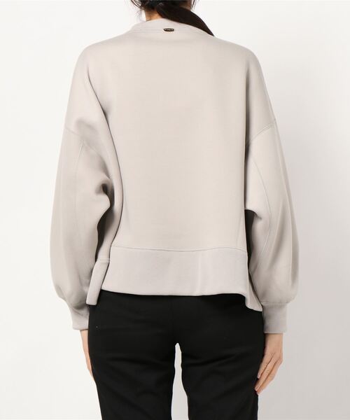 PICCIN（ピッチン）の「【日本製】ダンボールニットプルオーバー（Tシャツ/カットソー・レディース・ブラック/ベージュ/パープル・M）」の7枚目の写真