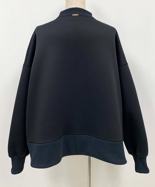 PICCIN（ピッチン）の「【日本製】ダンボールニットプルオーバー（Tシャツ/カットソー・レディース・ブラック/ベージュ/パープル・M）」の13枚目の写真