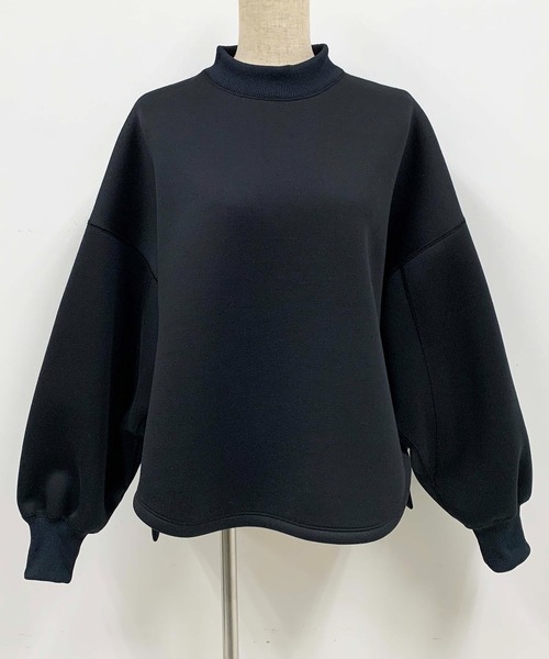 PICCIN（ピッチン）の「【日本製】ダンボールニットプルオーバー（Tシャツ/カットソー・レディース・ブラック/ベージュ/パープル・M）」の15枚目の写真