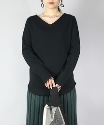 and it_ | BeコルテVネックデイリーロングカットソー(長袖)(Tシャツ/カットソー)