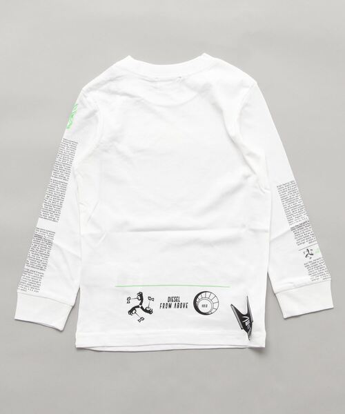 セール】DIESEL（ディーゼル）Kids & Junior プリント長袖ロンT
