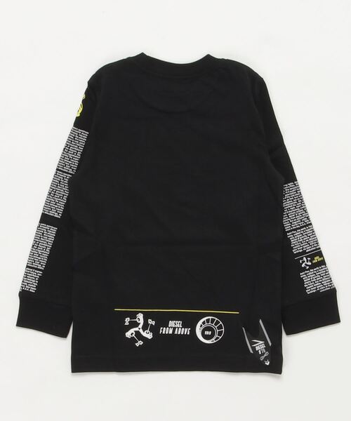セール】DIESEL（ディーゼル）Kids & Junior プリント長袖ロンT