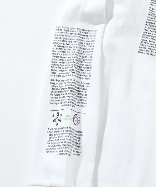 DIESEL(ディーゼル)の「DIESEL(ディーゼル)Kids & Junior プリント長袖ロンTカットソー(Tシャツ/カットソー・キッズ・ホワイト/ブラック・6Y/8Y/14Y/16Y/10Y/12Y/4Y)」の17枚目の写真