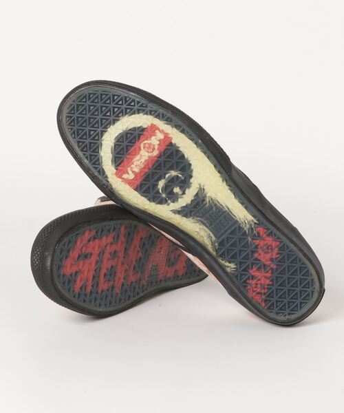 VISION STREET WEAR（ヴィジョンストリートウェア）の「【ＶＩＳＩＯＮ×STEVE AOKI】Canvas SLIP-ON FLASH Print / VSW-9350L（スニーカー・メンズ・ピンク系その他/ブラウン系その他・29.0cm/30.0cm）」の4枚目の写真