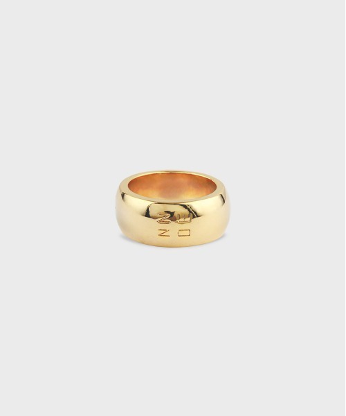 NONENON(ノンノン)の「【NONENON】PLUMP RING 2 / ノンノン プランプ リング 2(リング・メンズ・シルバー/ゴールド・MEDIUM/LARGE/SMALL)」の10枚目の写真