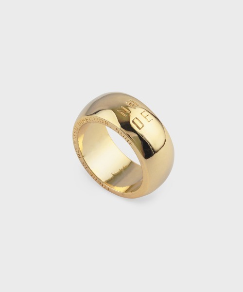 NONENON(ノンノン)の「【NONENON】PLUMP RING 2 / ノンノン プランプ リング 2(リング・メンズ・シルバー/ゴールド・MEDIUM/LARGE/SMALL)」の9枚目の写真