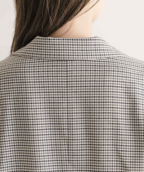 mysty woman(ミスティウーマン)の「チェックWテーラードジャケット 923499(テーラードジャケット・レディース・グリーン/ブラウン・FREE)」の10枚目の写真