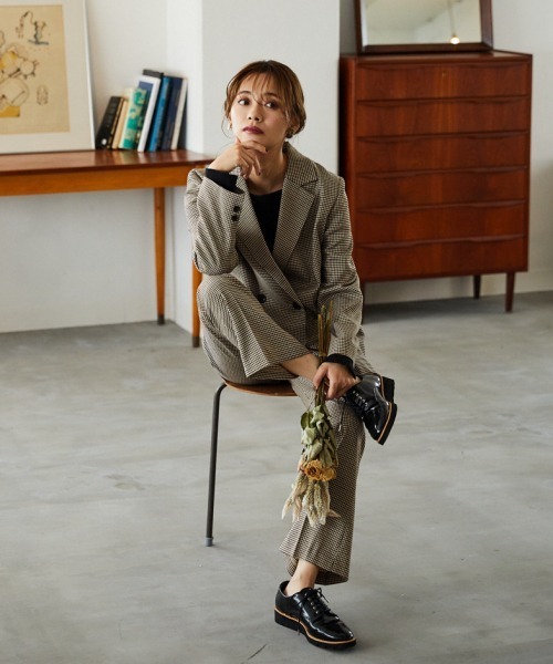 新品＊ミスティウーマンmysty woman＊テーラードジャケット
