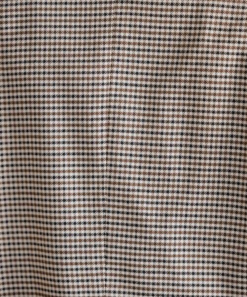 mysty woman(ミスティウーマン)の「チェックWテーラードジャケット 923499(テーラードジャケット・レディース・グリーン/ブラウン・FREE)」の14枚目の写真