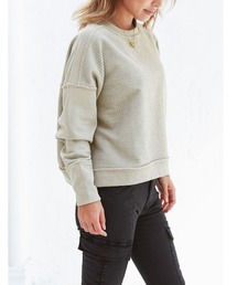 ALEXIA STAM | 【JJ 12月号掲載】V Gazette Sweatshirt/Vガゼットスウェットシャツ(スウェット)