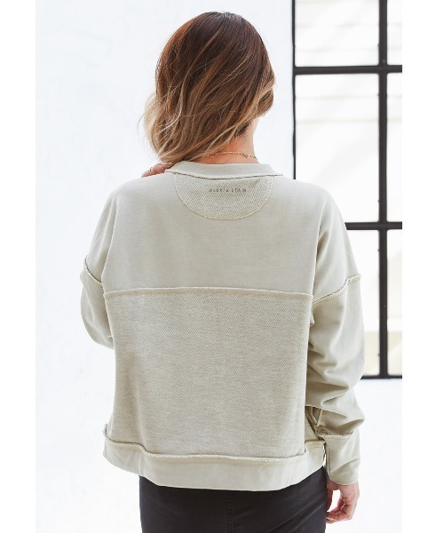 ALEXIA STAM（アリシアスタン）の「【JJ 12月号掲載】V Gazette Sweatshirt/Vガゼットスウェットシャツ（スウェット・レディース・チャコールグレー/ブラウン/グレイッシュベージュ・FREE）」の20枚目の写真