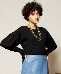 MAISON SPECIAL | パフスリーブ2WAYニット【MAISON SPECIAL/メゾンスペシャル】(ニット/セーター)