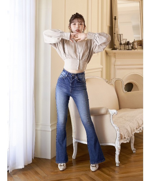 Darich ショルダータックボリュームブラウス美品♡ Darich（ダーリッチ）の「ショルダータックボリュームブラウス（シャツ
