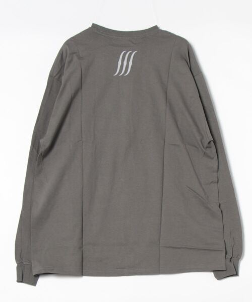 FUN/FOR/FICTION（ファンフォーフィクション）の「★FUN FOR FICTION★THE FICTION LS T（Tシャツ/カットソー・レディース・チャコールグレー/ナチュラル・FREE）」の3枚目の写真