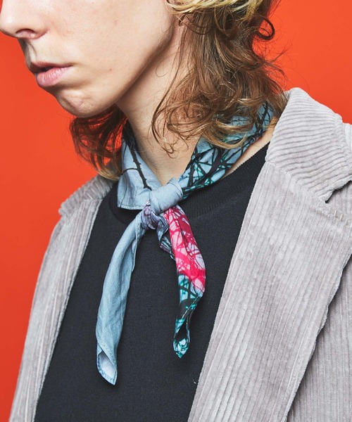 MAISON SPECIAL(メゾンスペシャル)の「《ユニセックスアイテム》【COLLABORATION ITEM】吉祥丸 コラボスカーフ/ハンカチ 【MAISON SPECIAL/メゾンスペシャル】(バンダナ/スカーフ・メンズ・その他1/その他2/その他3/その他4・FREE)」の1枚目の写真