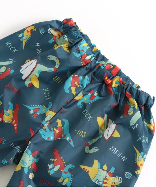 BREEZE（ブリーズ）の「■レインポンチョ&レインパンツセット（レインコート/ポンチョ・キッズ・ネイビー/ピンク・80/90/100）」の10枚目の写真