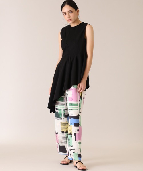 Luftrobe（ルフトローブ）の「《Luftrobe》アートプリントパンツ（その他パンツ・レディース・その他・9号）」の8枚目の写真