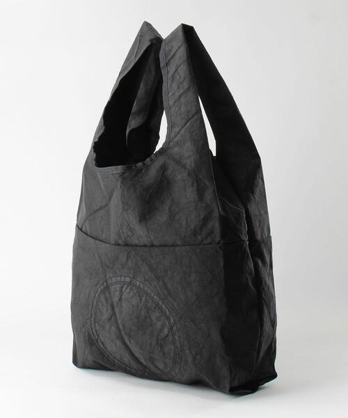 green label relaxing（グリーンレーベルリラクシング）の「SC GLR エアバッグ UP/C ショッパー バッグ（エコバッグ/サブバッグ・メンズ・ブラック・FREE）」の7枚目の写真