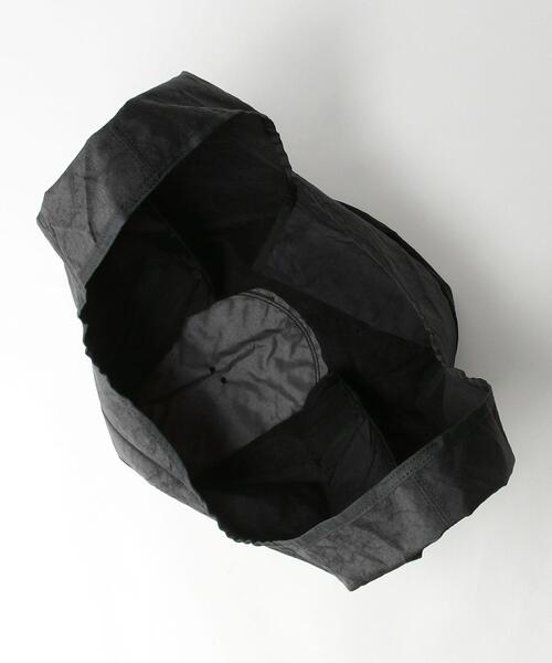 green label relaxing（グリーンレーベルリラクシング）の「SC GLR エアバッグ UP/C ショッパー バッグ（エコバッグ/サブバッグ・メンズ・ブラック・FREE）」の3枚目の写真