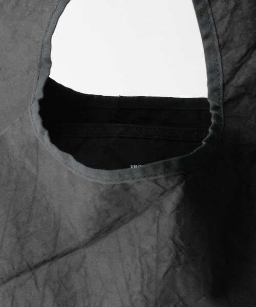 green label relaxing（グリーンレーベルリラクシング）の「SC GLR エアバッグ UP/C ショッパー バッグ（エコバッグ/サブバッグ・メンズ・ブラック・FREE）」の4枚目の写真