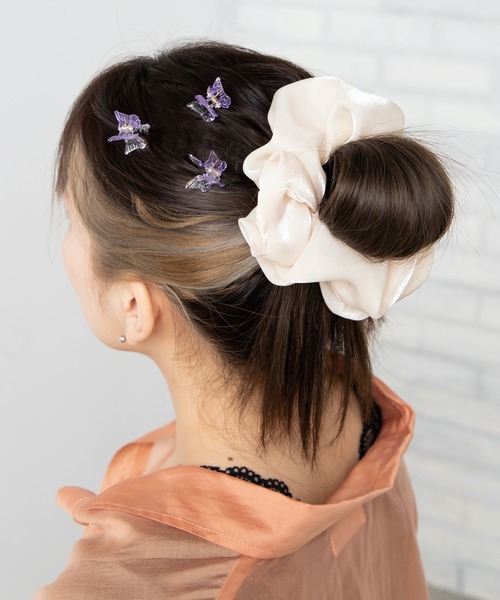 WEGO(ウィゴー)の「WEGO/【6点セット】クリアバタフライクリップ(バレッタ/ヘアクリップ・レディース・その他2/その他1/その他3/その他4・FREE)」の9枚目の写真