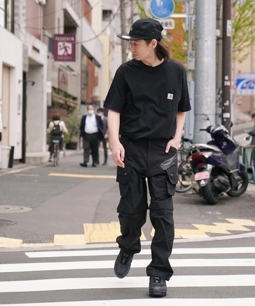 Carhartt WIP(カーハートダブリューアイピー)の「Carhartt S/S POCKET T-SHIRT I022091(Tシャツ/カットソー・メンズ・ホワイト/ブラック/ブルー・SMALL/MEDIUM/LARGE/X-LARGE)」の13枚目の写真