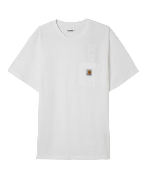 Carhartt WIP(カーハートダブリューアイピー)の「Carhartt S/S POCKET T-SHIRT I022091(Tシャツ/カットソー・メンズ・ホワイト/ブラック/ブルー・SMALL/MEDIUM/LARGE/X-LARGE)」の20枚目の写真