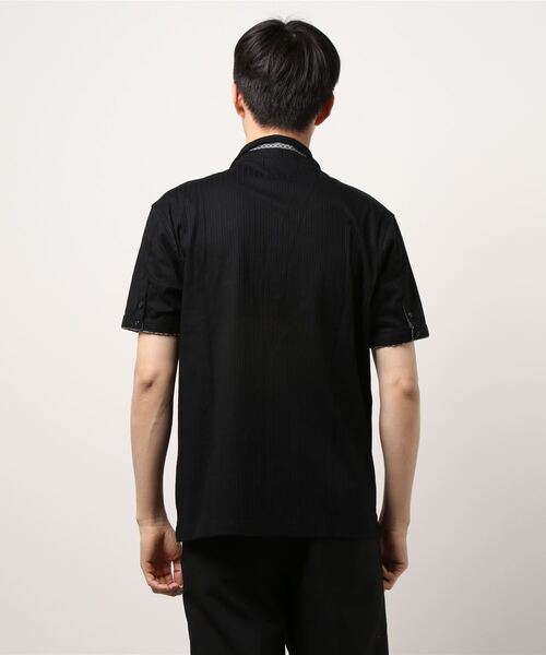 NICOLE CLUB FOR MEN（ニコルクラブフォーメン）の「スキッパ－ポロシャツ（ポロシャツ・メンズ・ホワイト/ブラック/ネイビー/サックスブルー/ラベンダー・MEDIUM/LARGE/X-LARGE/XX-LARGE）」の22枚目の写真