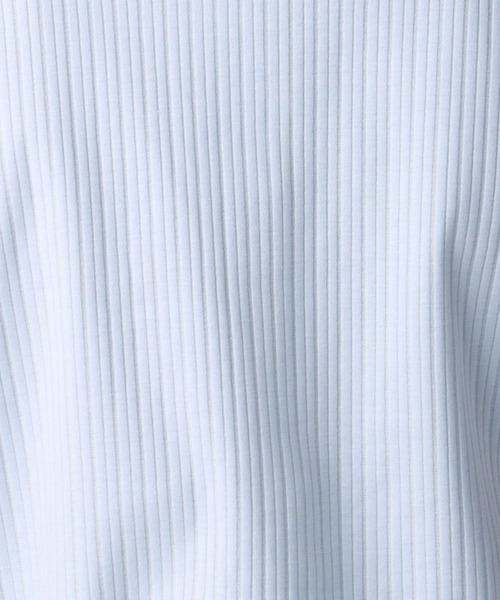 NICOLE CLUB FOR MEN（ニコルクラブフォーメン）の「スキッパ－ポロシャツ（ポロシャツ・メンズ・ホワイト/ブラック/ネイビー/サックスブルー/ラベンダー・MEDIUM/LARGE/X-LARGE/XX-LARGE）」の9枚目の写真