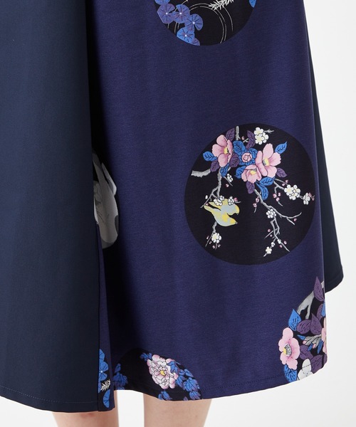 ふりふ（フリフ）の「【キクマツバメ・花天井】コハゼ付スカート（スカート・レディース・ベージュ/ネイビー・FREE）」の20枚目の写真