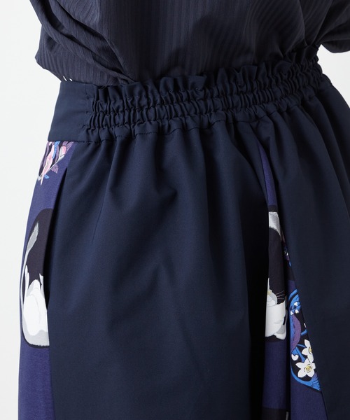 ふりふ（フリフ）の「【キクマツバメ・花天井】コハゼ付スカート（スカート・レディース・ベージュ/ネイビー・FREE）」の14枚目の写真