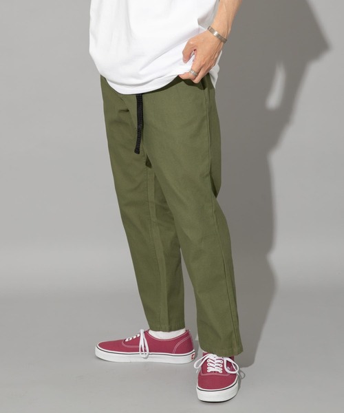 ITEMS URBANRESEARCH（アイテムズ アーバンリサーチ）の「バックサテン クライミングパンツ（その他パンツ・メンズ・ブラック/カーキ・LARGE/MEDIUM）」の6枚目の写真