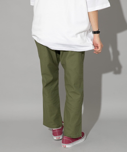 ITEMS URBANRESEARCH（アイテムズ アーバンリサーチ）の「バックサテン クライミングパンツ（その他パンツ・メンズ・ブラック/カーキ・LARGE/MEDIUM）」の7枚目の写真