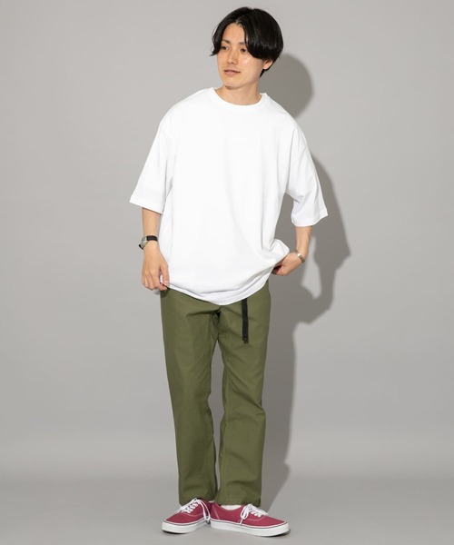 ITEMS URBANRESEARCH（アイテムズ アーバンリサーチ）の「バックサテン クライミングパンツ（その他パンツ・メンズ・ブラック/カーキ・LARGE/MEDIUM）」の8枚目の写真