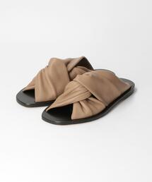 THE STATION STORE | ＜GIULIA TADDEUCCI＞● L ネジリ サンダル(サンダル)