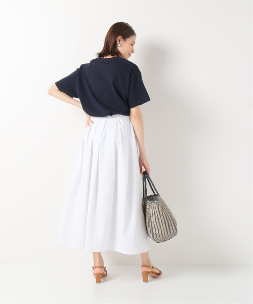 IENA（イエナ）の「ESPOIR Tシャツ◆（Tシャツ/カットソー・レディース・ホワイト系その他/ネイビー・FREE）」の3枚目の写真