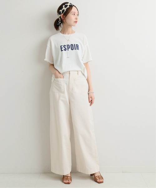 IENA（イエナ）の「ESPOIR Tシャツ◇（Tシャツ/カットソー