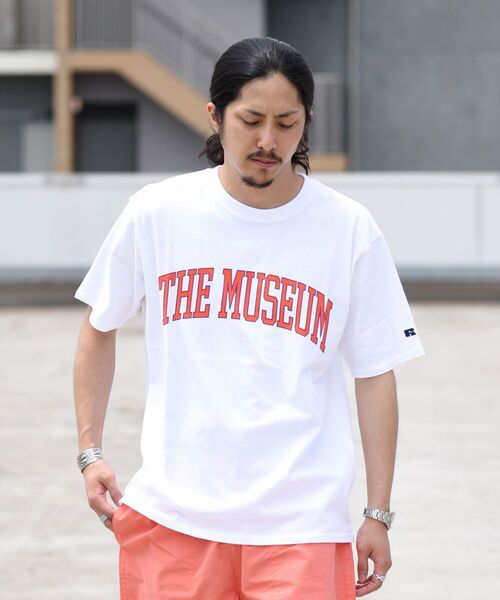 Russell Athletic（ラッセルアスレティック）の「【WEB限定/SHIPS別注】RUSSELL ATHLETIC: カレッジ プリント Tシャツ（Tシャツ/カットソー・メンズ・ホワイト/ブラック/グレー/オフホワイト・SMALL/MEDIUM/LARGE/X-LARGE）」の13枚目の写真