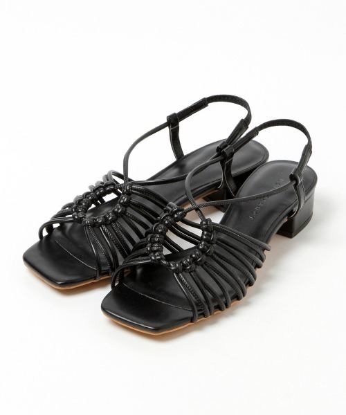 LOWRYS FARM（ローリーズファーム）の「メッシュサークルサンダル　948010（サンダル・レディース・アイボリー/ブラック/ブラウン・MEDIUM/LARGE）」の11枚目の写真