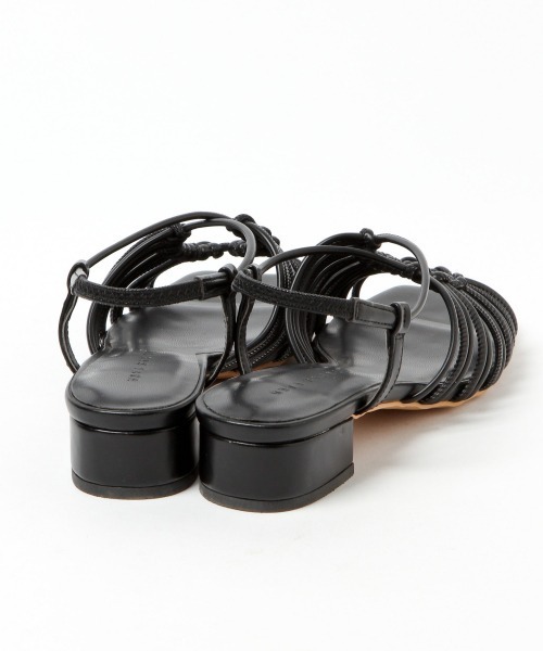 LOWRYS FARM（ローリーズファーム）の「メッシュサークルサンダル　948010（サンダル・レディース・アイボリー/ブラック/ブラウン・MEDIUM/LARGE）」の7枚目の写真