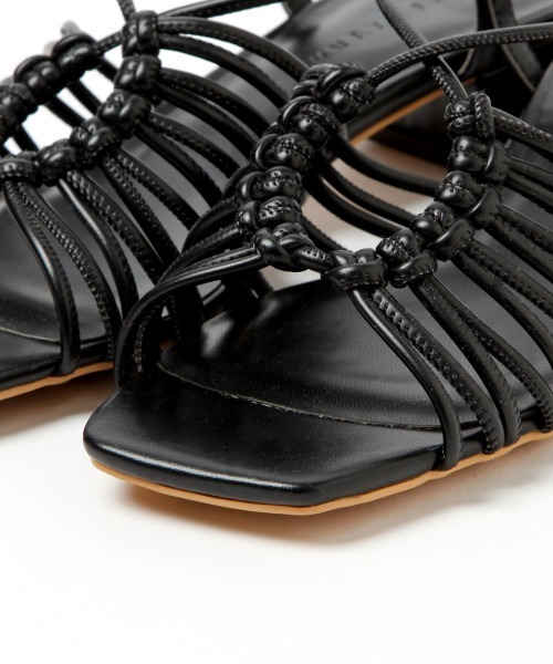 LOWRYS FARM（ローリーズファーム）の「メッシュサークルサンダル　948010（サンダル・レディース・アイボリー/ブラック/ブラウン・MEDIUM/LARGE）」の14枚目の写真