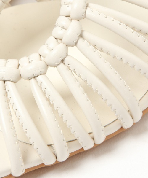 LOWRYS FARM（ローリーズファーム）の「メッシュサークルサンダル　948010（サンダル・レディース・アイボリー/ブラック/ブラウン・MEDIUM/LARGE）」の8枚目の写真