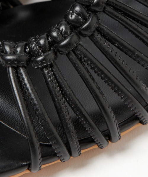 LOWRYS FARM（ローリーズファーム）の「メッシュサークルサンダル　948010（サンダル・レディース・アイボリー/ブラック/ブラウン・MEDIUM/LARGE）」の17枚目の写真