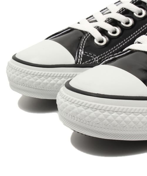 CONVERSE（コンバース）の「メンズ コンバース オールスター エナメル ローカット CONVERSE AS ENAMEL OX（スニーカー・メンズ・ホワイト/ブラック・26.5cm/27.5cm/28cm/27cm）」の6枚目の写真