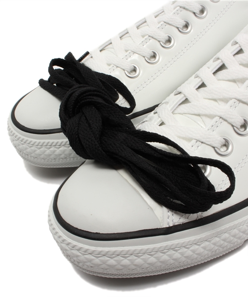 CONVERSE（コンバース）の「メンズ コンバース オールスター エナメル ローカット CONVERSE AS ENAMEL OX（スニーカー・メンズ・ホワイト/ブラック・26.5cm/27.5cm/28cm/27cm）」の12枚目の写真