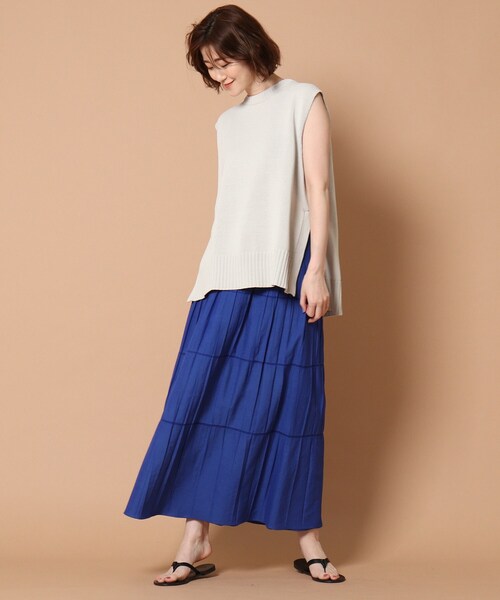 DRESSTERIOR（ドレステリア）の「◆【2WAY】リバーシブルシャーリングフレアスカート（スカート・レディース・ブラック/ブルー・38）」の16枚目の写真