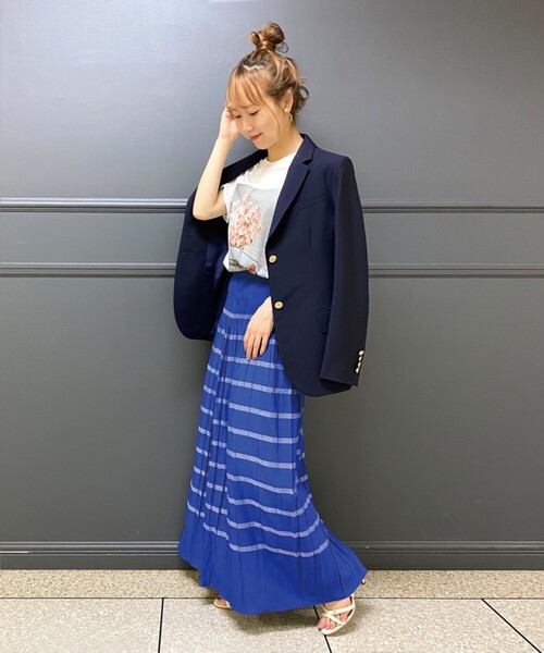 DRESSTERIOR（ドレステリア）の「◆【2WAY】リバーシブルシャーリングフレアスカート（スカート・レディース・ブラック/ブルー・38）」の11枚目の写真