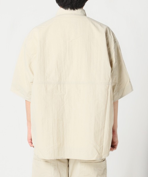 JOURNAL STANDARD relume（ジャーナルスタンダード　レリューム）の「FISH NET FIBER フィッシングシャツ（シャツ/ブラウス・メンズ・ホワイト/ブラック/サックスブルー・MEDIUM/LARGE）」の19枚目の写真