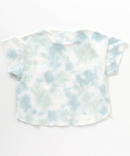 apres les cours(アプレレクール)の「タイダイTシャツ(Tシャツ/カットソー・キッズ・グリーン/ブラウン・80/130/90/120/100/140/110)」の4枚目の写真