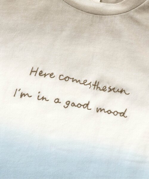 apres les cours(アプレレクール)の「タイダイTシャツ(Tシャツ/カットソー・キッズ・グリーン/ブラウン・80/130/90/120/100/140/110)」の7枚目の写真